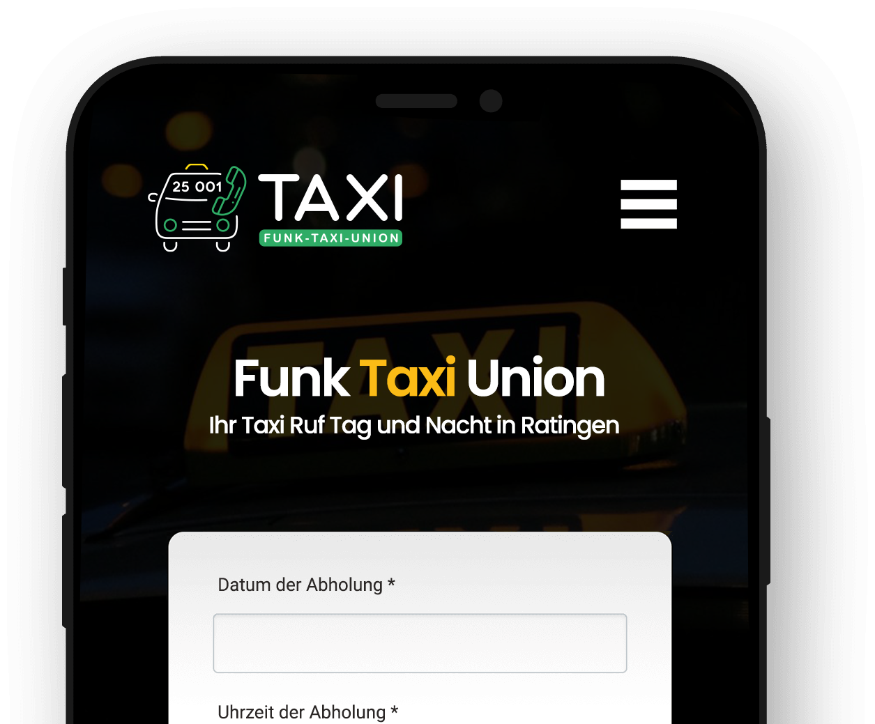 Funk-Taxi-Union Ratingen App